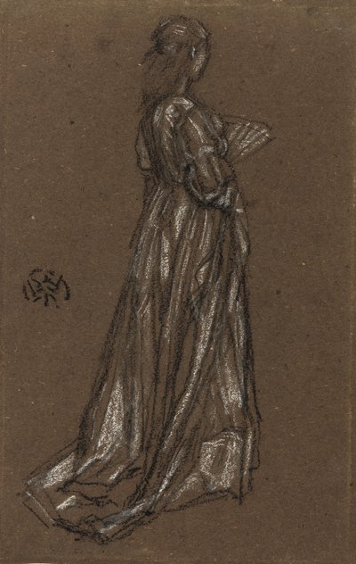 Young Girl Standing, c.1873-75 by James Abbott McNeill Whistler
